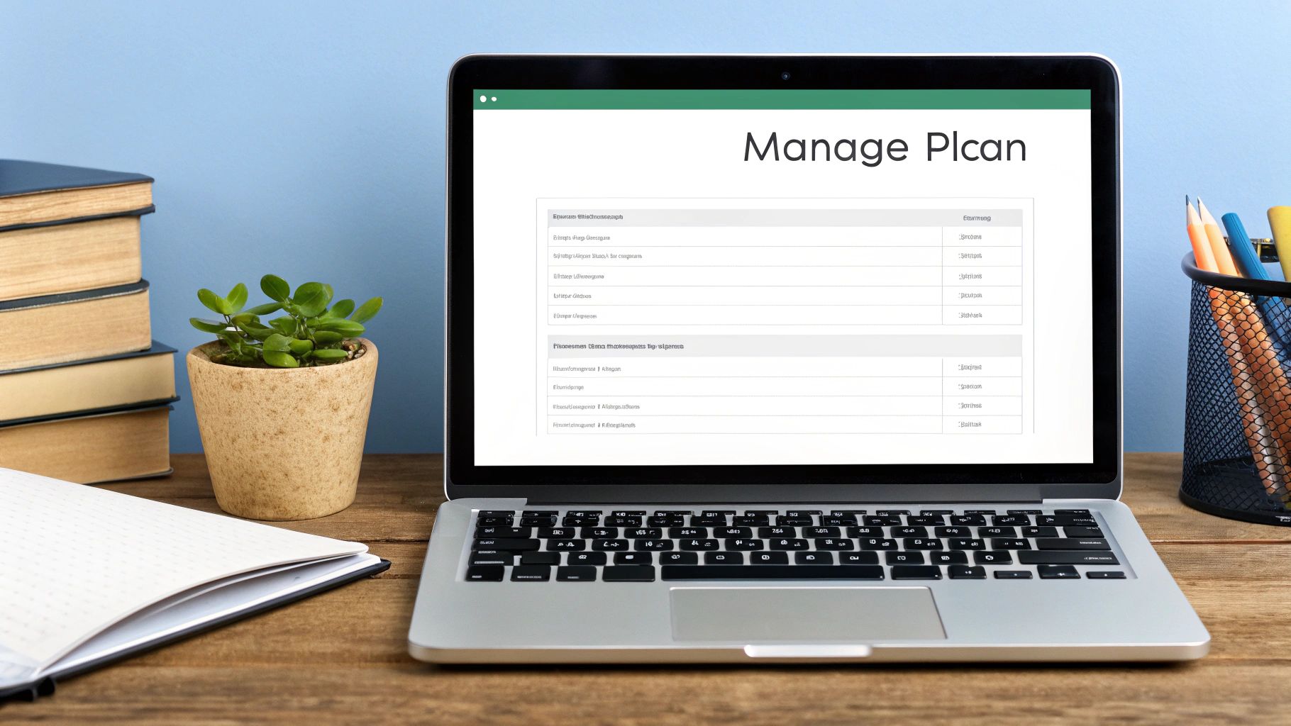 A person managing their account settings on a laptop.