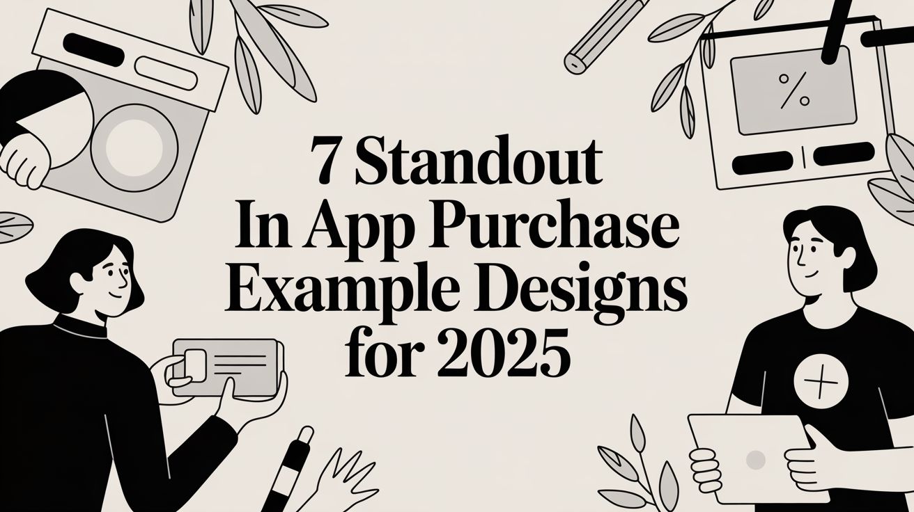 7 Standout In App Purchase Example Designs for 2025 · Nuxie
