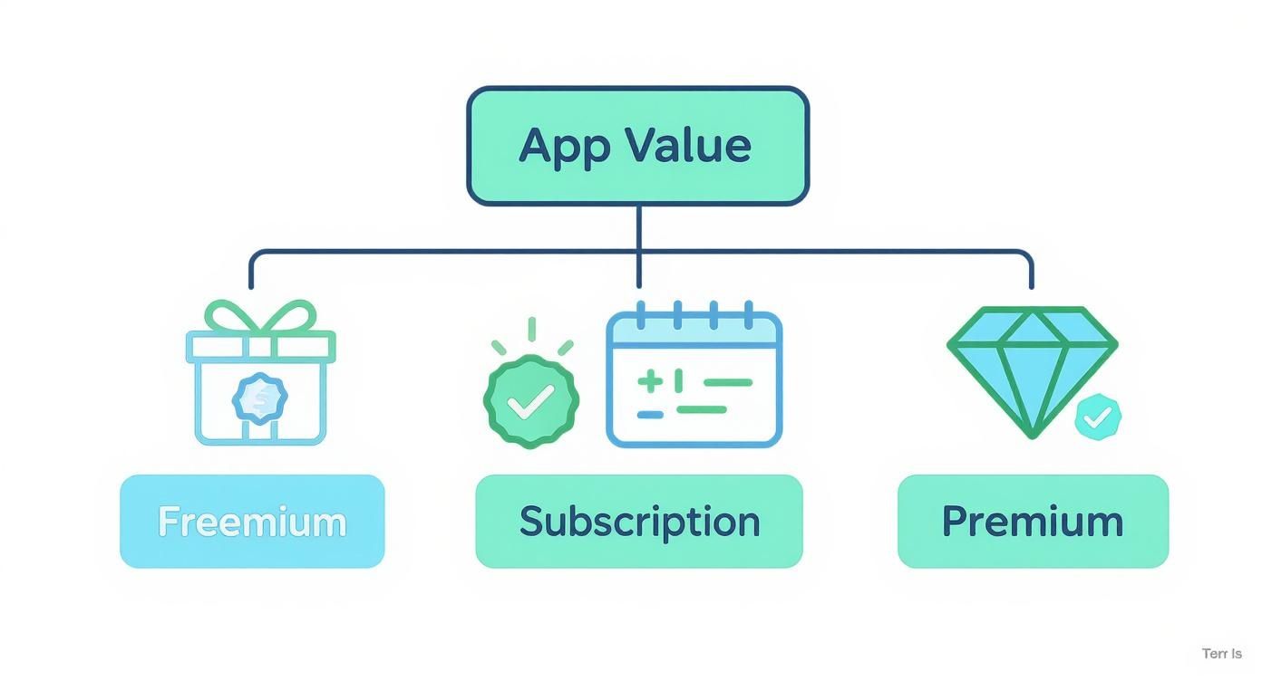 Infographic about ios app store sales