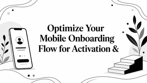 Optimize Your Mobile Onboarding Flow for Activation &