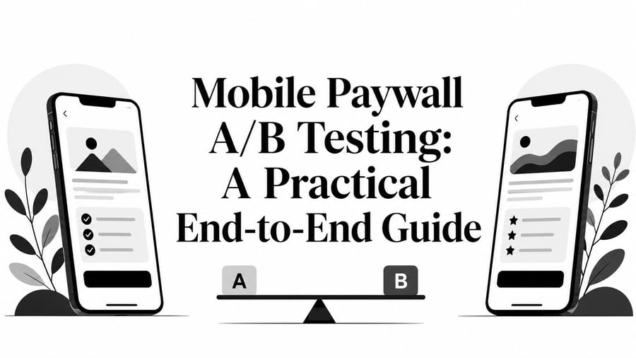 Mobile Paywall A/B Testing: A Practical End-to-End Guide