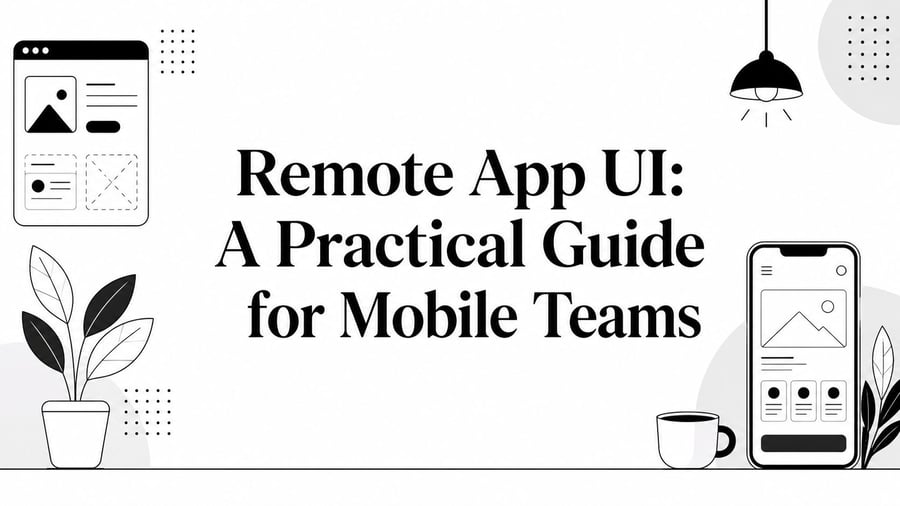 Remote App UI: A Practical Guide for Mobile Teams