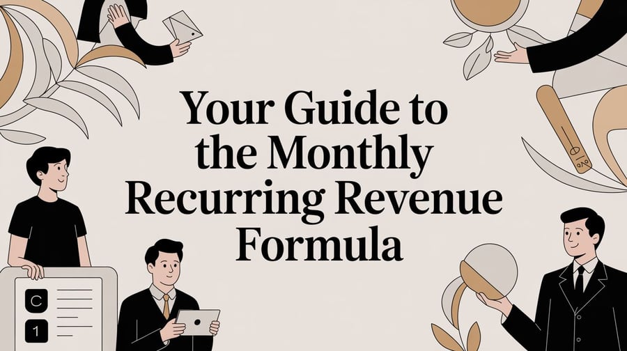 Your Guide to the Monthly Recurring Revenue Formula