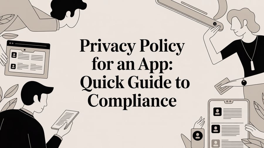 privacy policy for an app: Quick Guide to Compliance